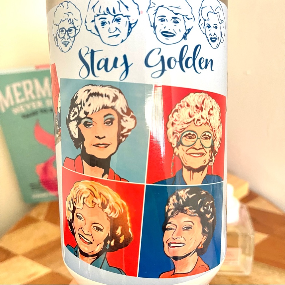 TV Show Golden Girls 40 oz Tumbler/Water bottle/Mug with handle and straw.Birthd - Picture 7 of 8